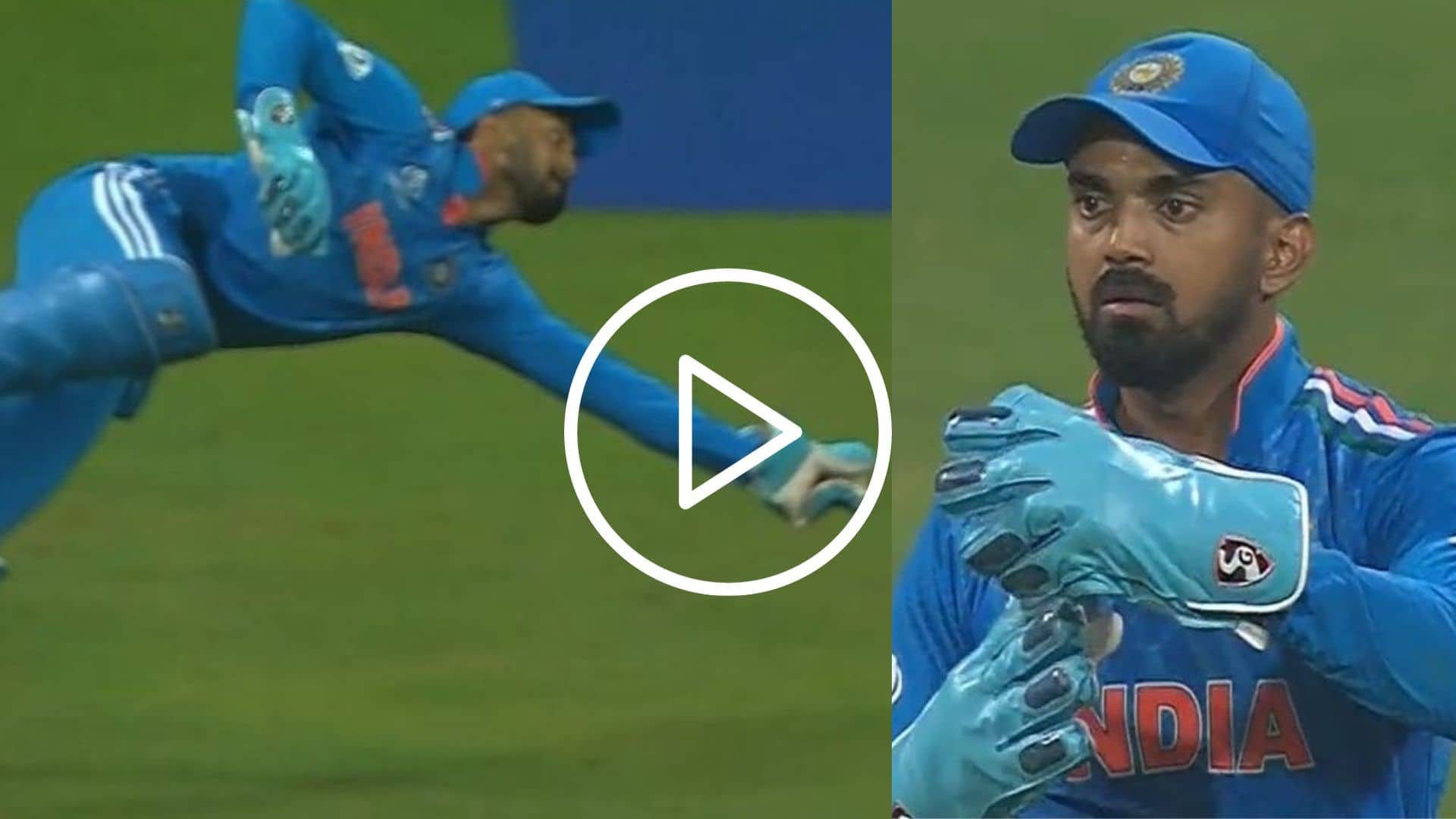 [Watch] Flying KL Rahul Makes Dhoni Proud With A Stunning Catch & DRS Call vs SL